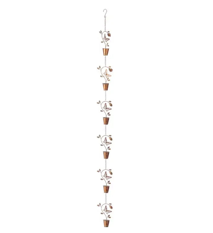 Floral Rain Chain