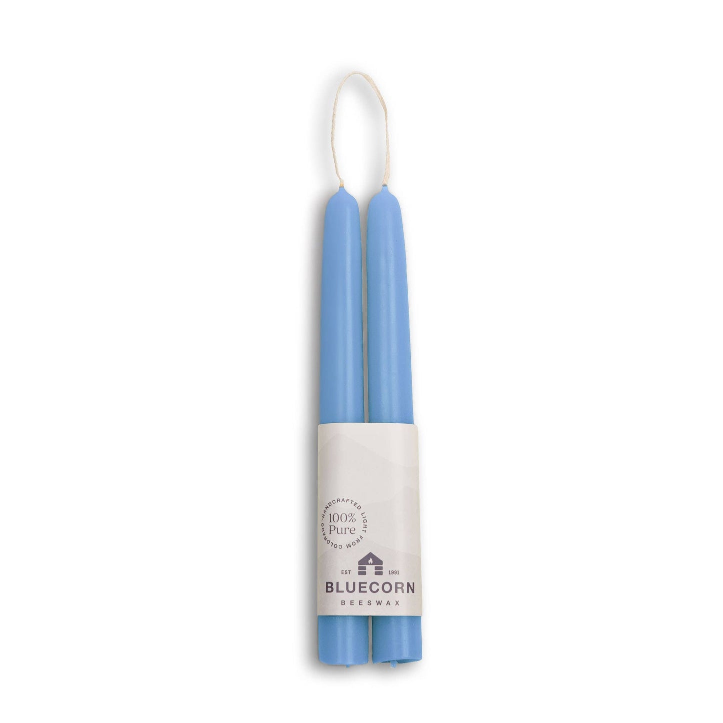 Hand-Dipped Beeswax Candle Red