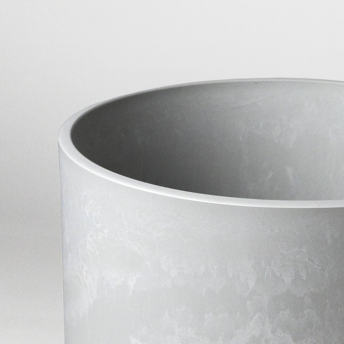 9" Signature Stone Planter & Saucer | Earth Tones