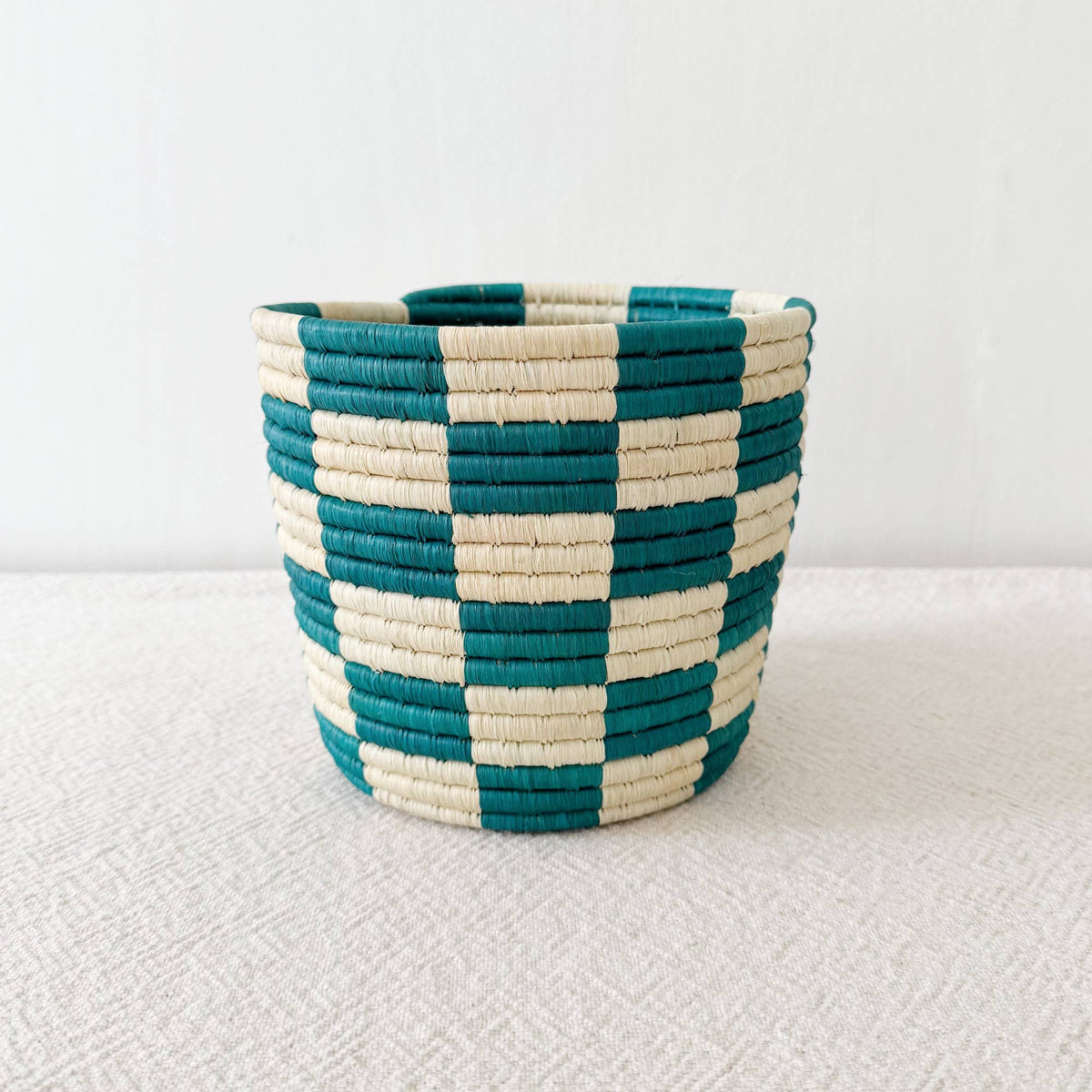 Teal Storage Plant Basket: Mutua