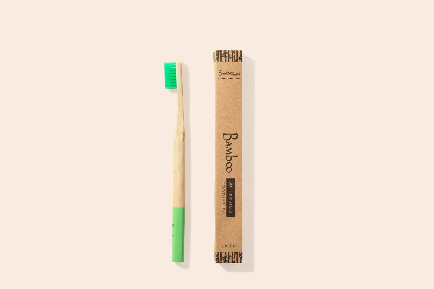 Adult Bamboo Toothbrush: Pink