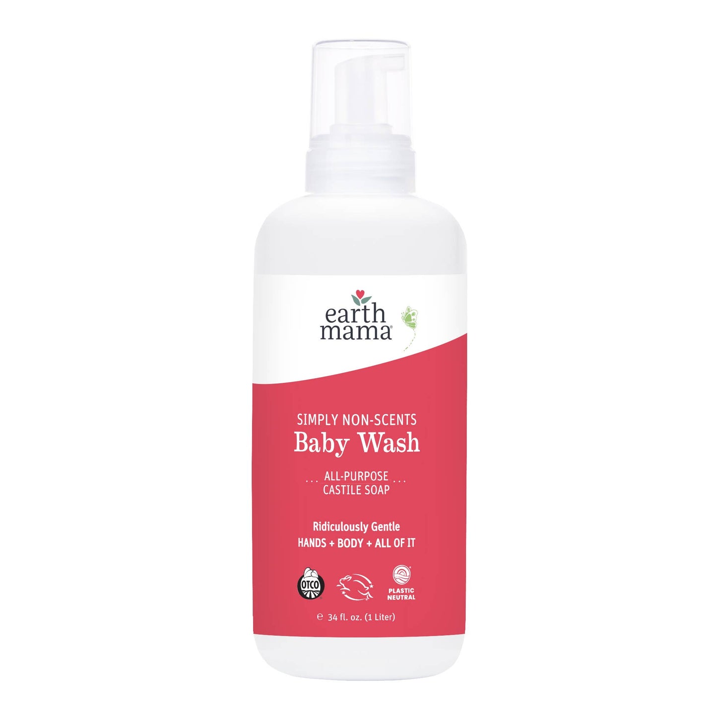 Simply Non-Scents Baby Wash: 34 fl. oz. (1 liter )