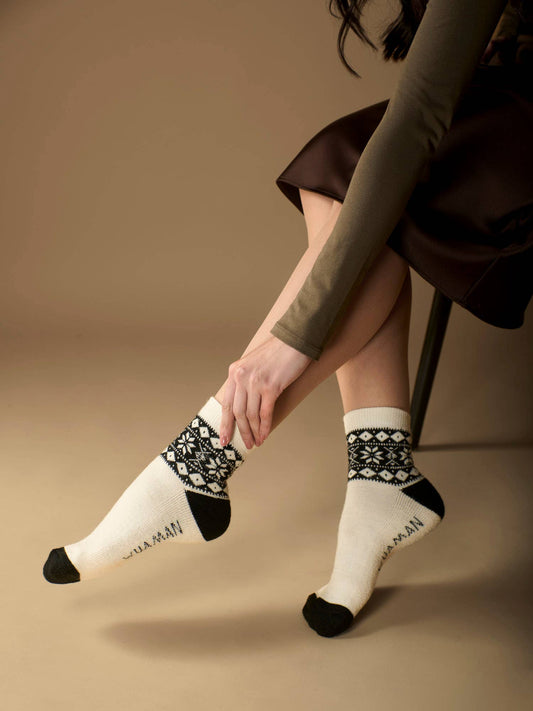 Alpaca Socks | Light Cushion | Ankle Socks | Nordic