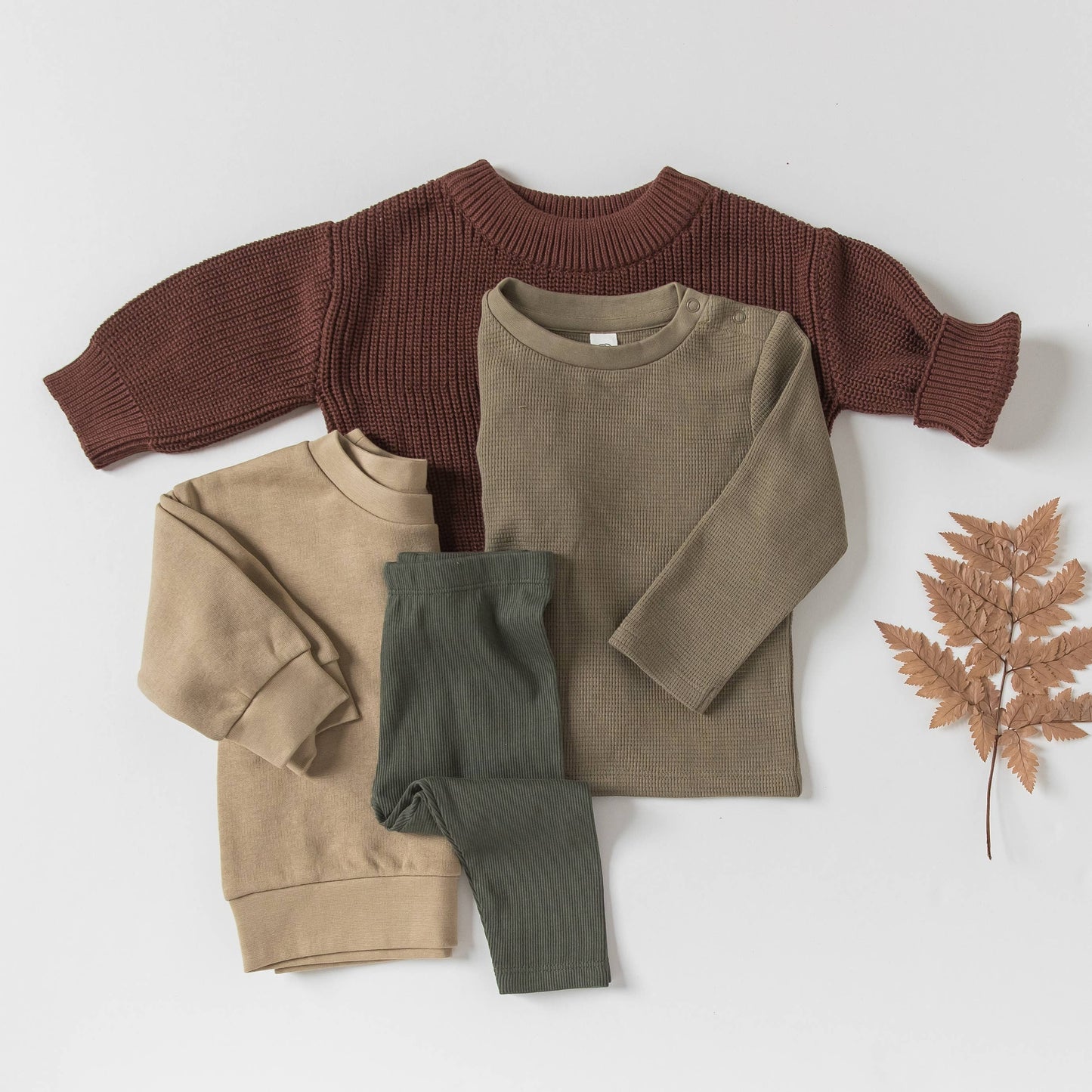 Organic Baby & Kids Dion Sweater Crew - Sumac: 4T