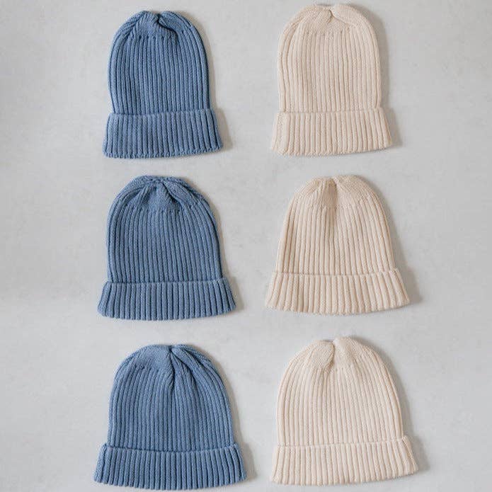 Knit Beanie: Sprinkle / XS