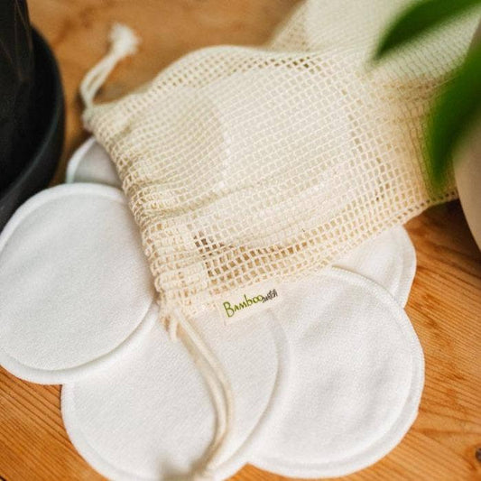 Set of 20 - Reusable Bamboo Cotton Facial Rounds| Bestseller