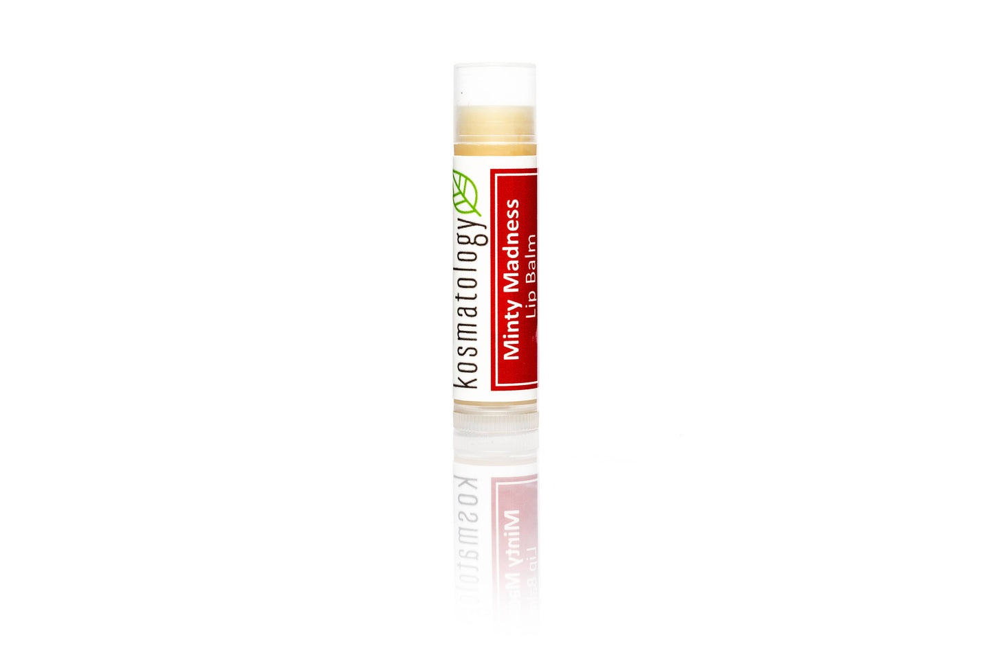 Lip Balm | Organic & Infused with Essential Oils : Minty Madness (Peppermint Eucalyptus)