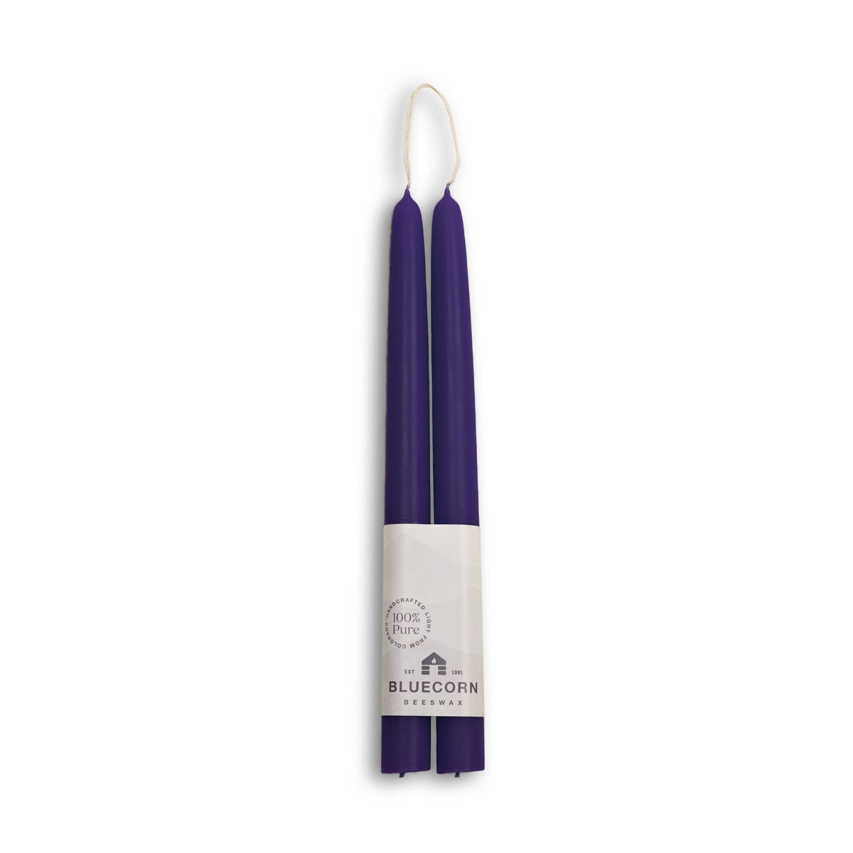 Hand-Dipped Beeswax Candle Red
