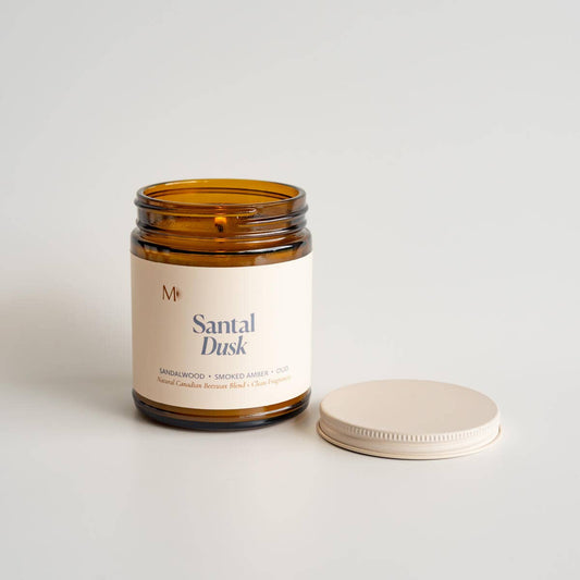 Santal Dusk | Canadian Beeswax Candle *NEW*