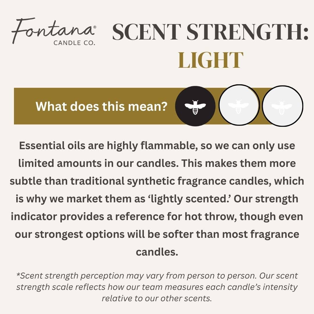 Lemon Meringue Essential Oil Beeswax Jar Candle: Non-Toxic