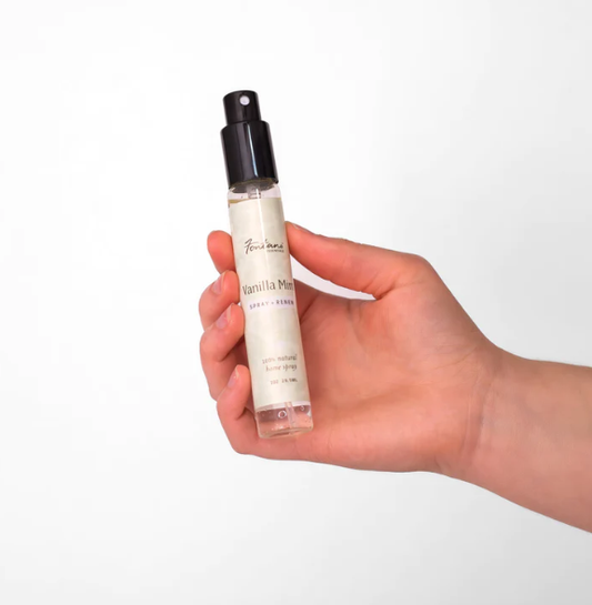Vanilla Mint Essential Oil Home Spray Natural Air Freshener