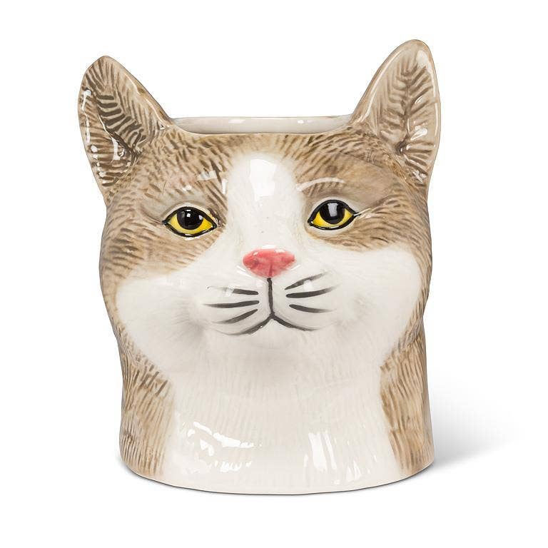 Cat Head Planter