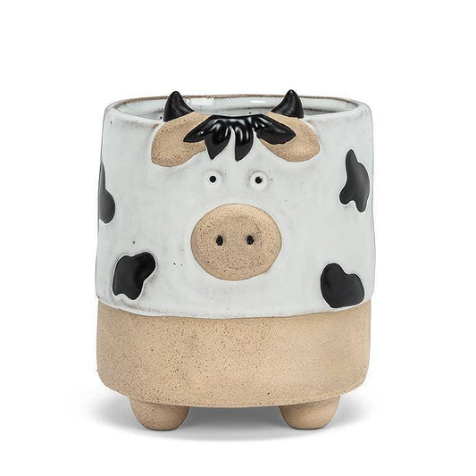 Cow on Legs Planter-5"H