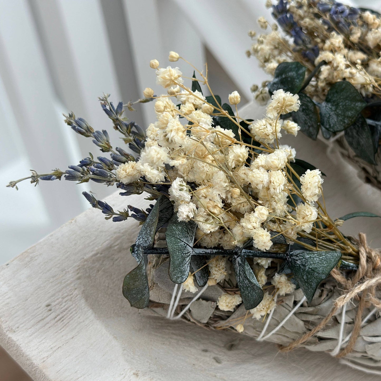 White Sage w/ Dried Lavender & Eucalyptus