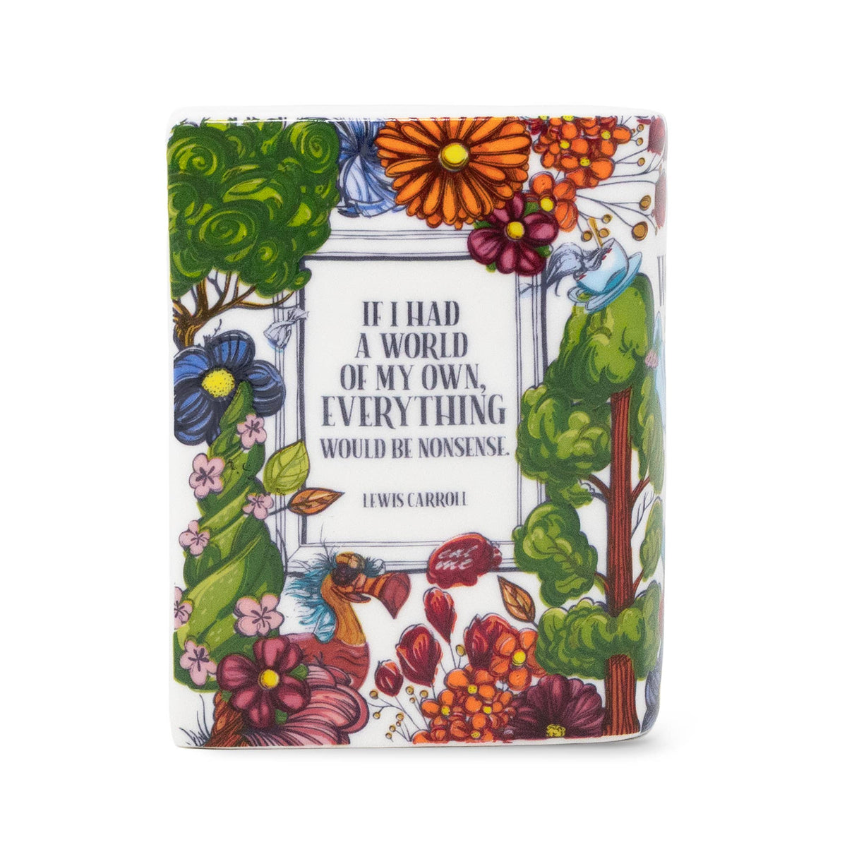 Alice in Wonderland Book Candle