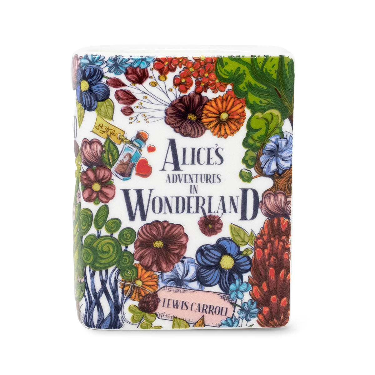 Alice in Wonderland Book Candle