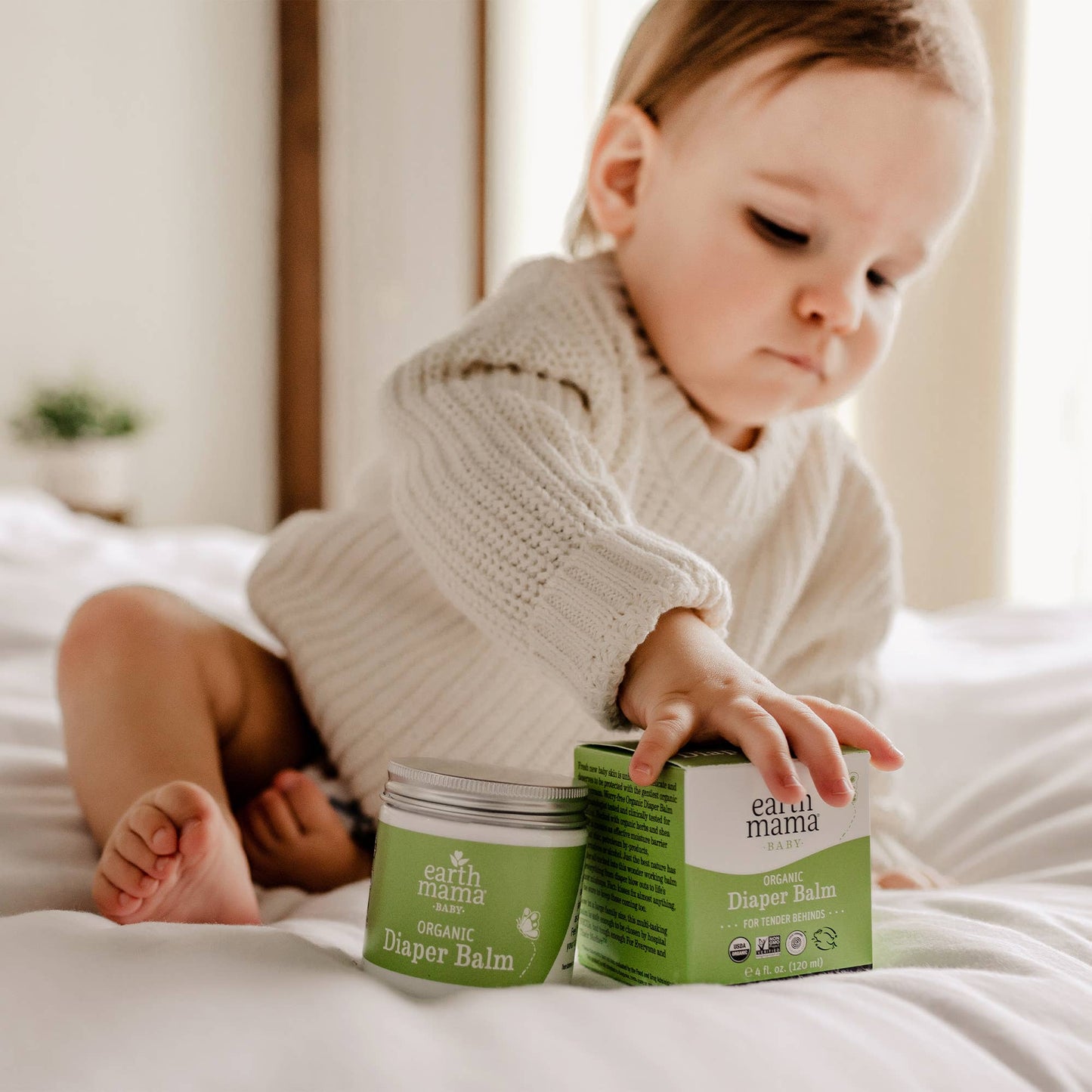 Organic Diaper Balm: 2oz