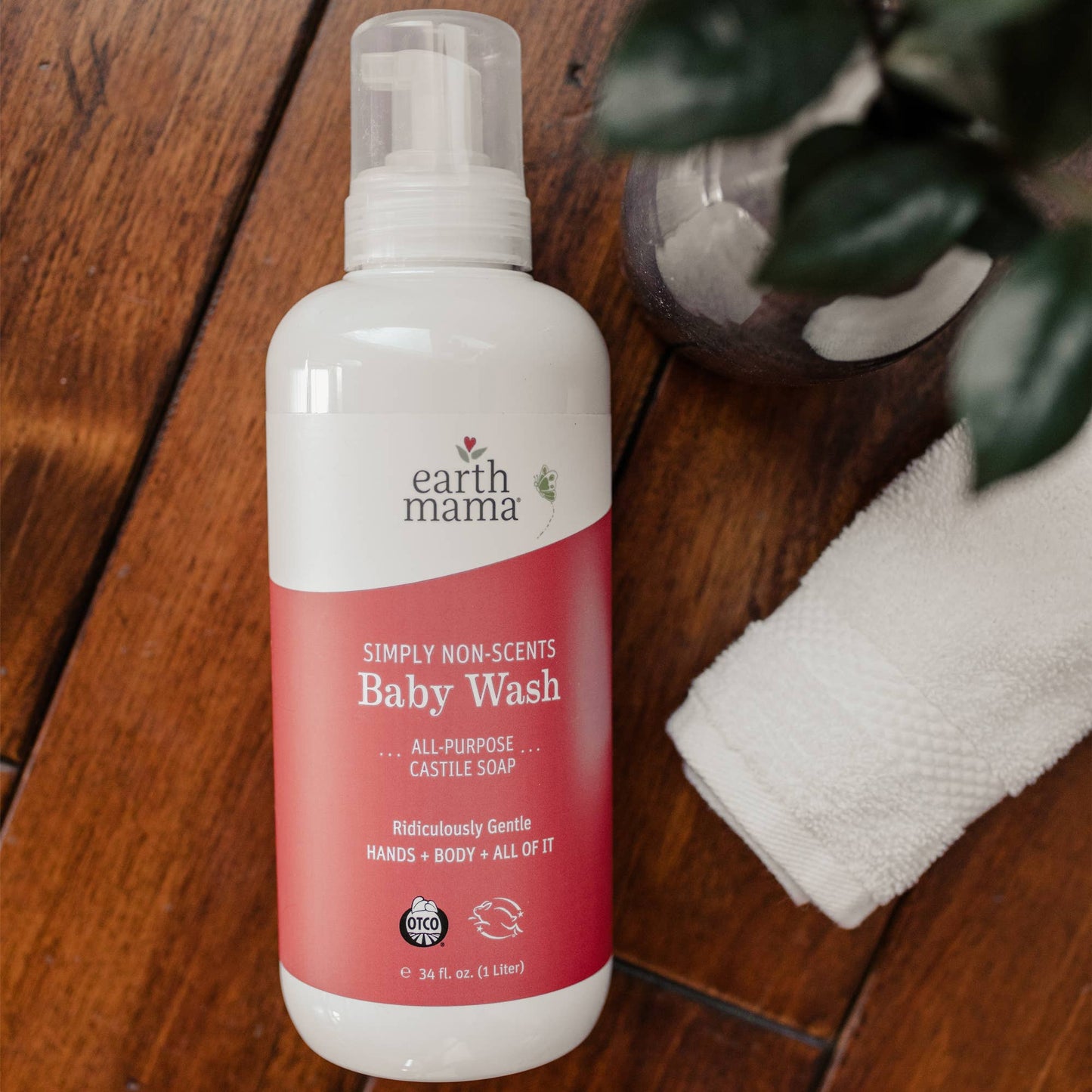 Simply Non-Scents Baby Wash: 34 fl. oz. (1 liter )