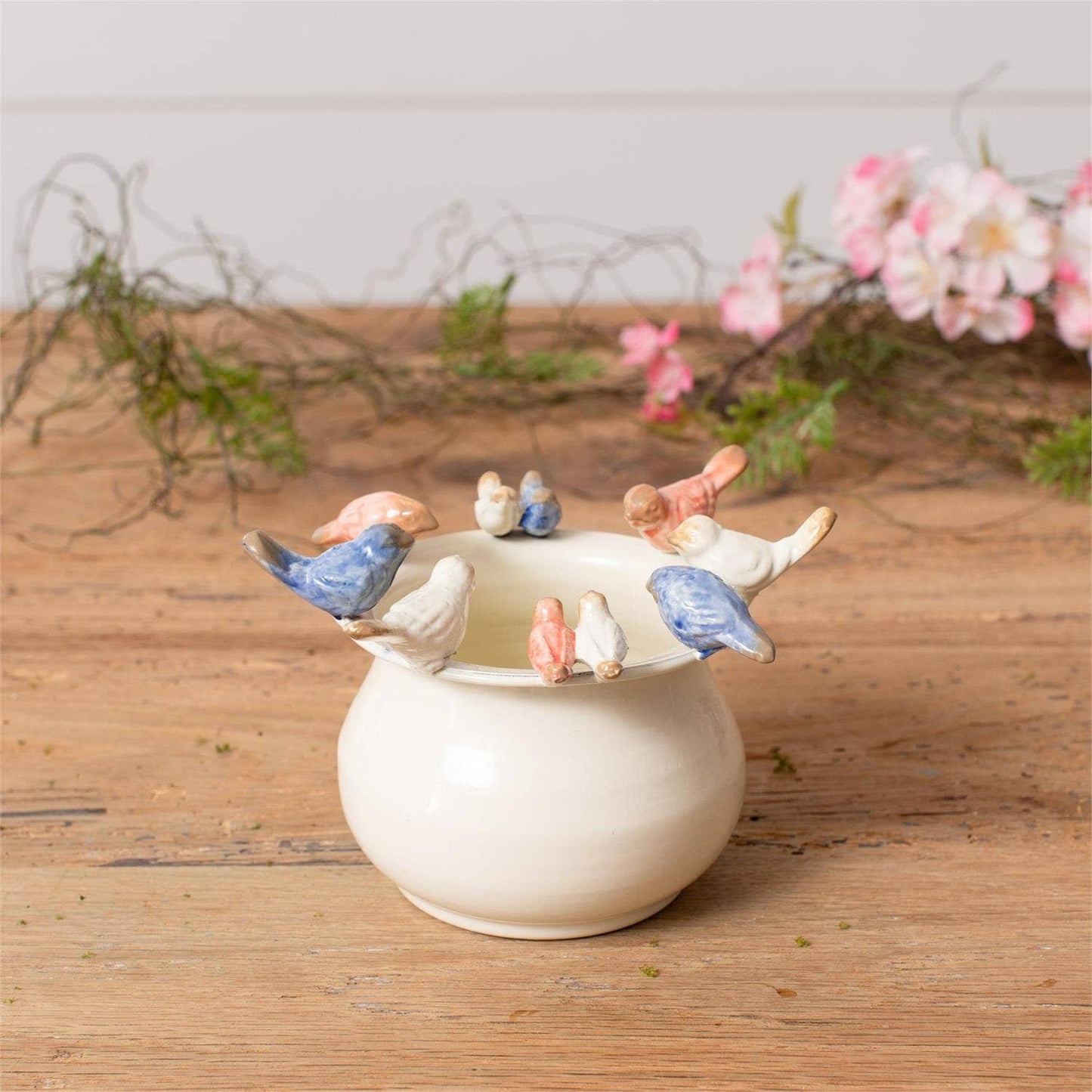 Birds on Rim