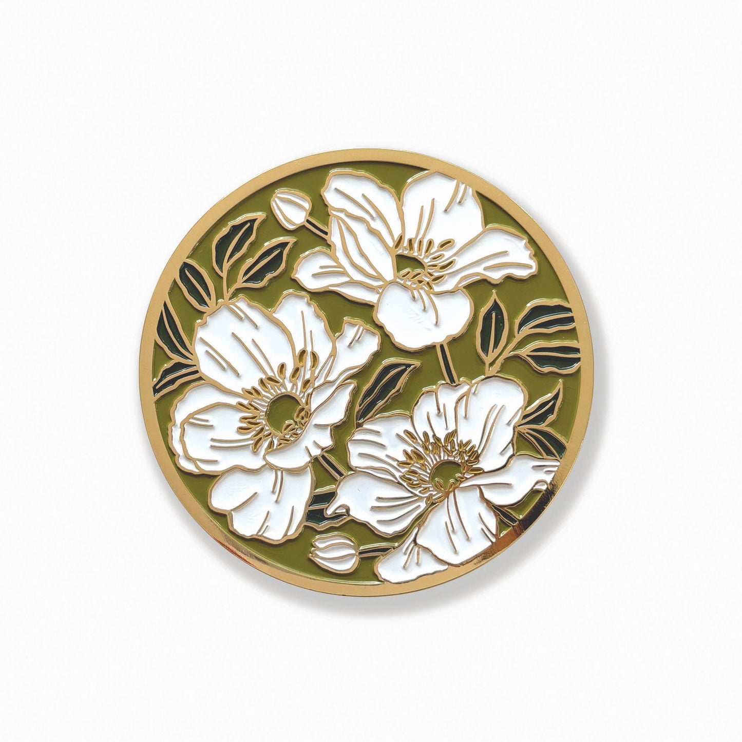Vibrant Rosa Gold Drink Coasters | Summer + Garden Party