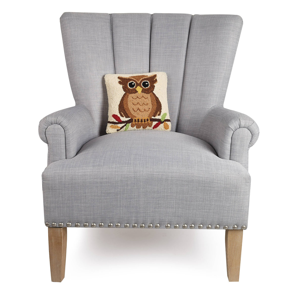 Fall Owl Hook Pillow