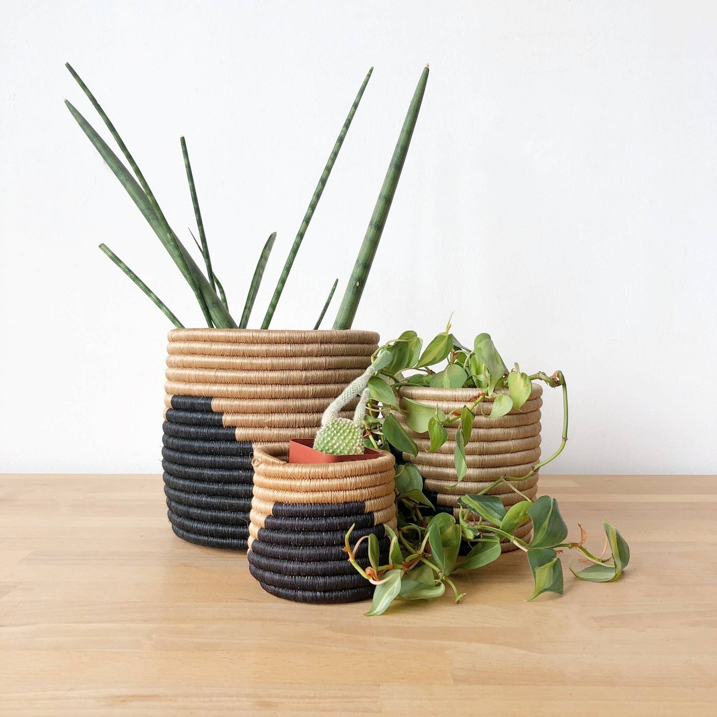 Storage Plant Basket (Set of 3): Kisoro