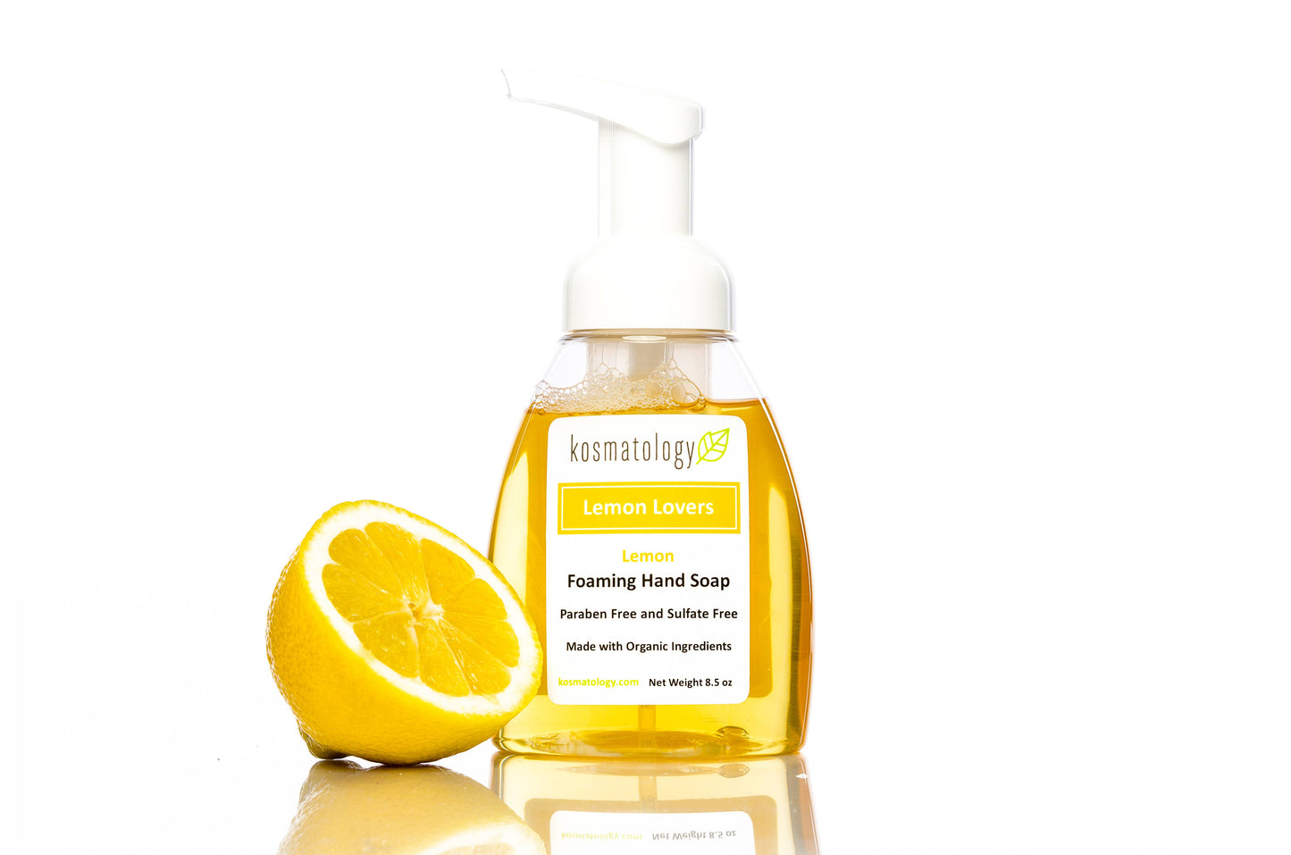 Lemon Foaming Hand Soap | Organic - 8.5 oz