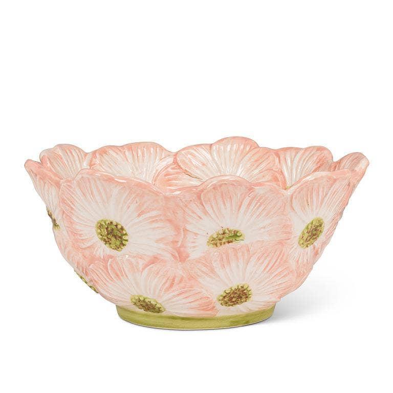 Flower Bloom Bowl-Pink-6"D