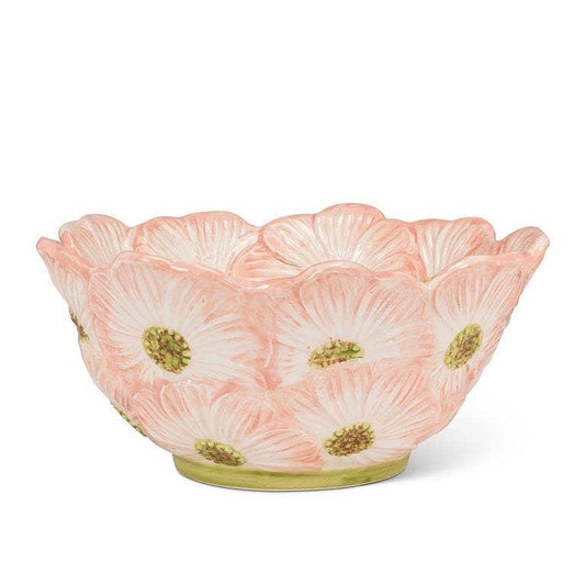 Flower Bloom Bowl-Pink-6"D