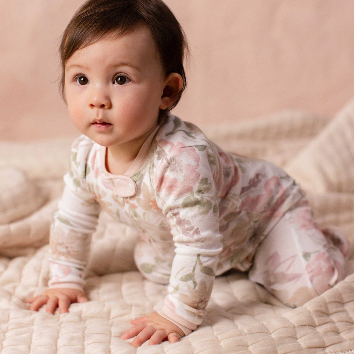 Flower Meadow Organic Cotton Sleep & Play