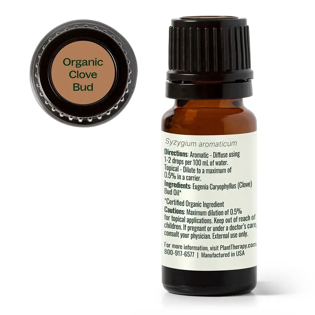Organic Clove Bud Essential Oil 10 mL