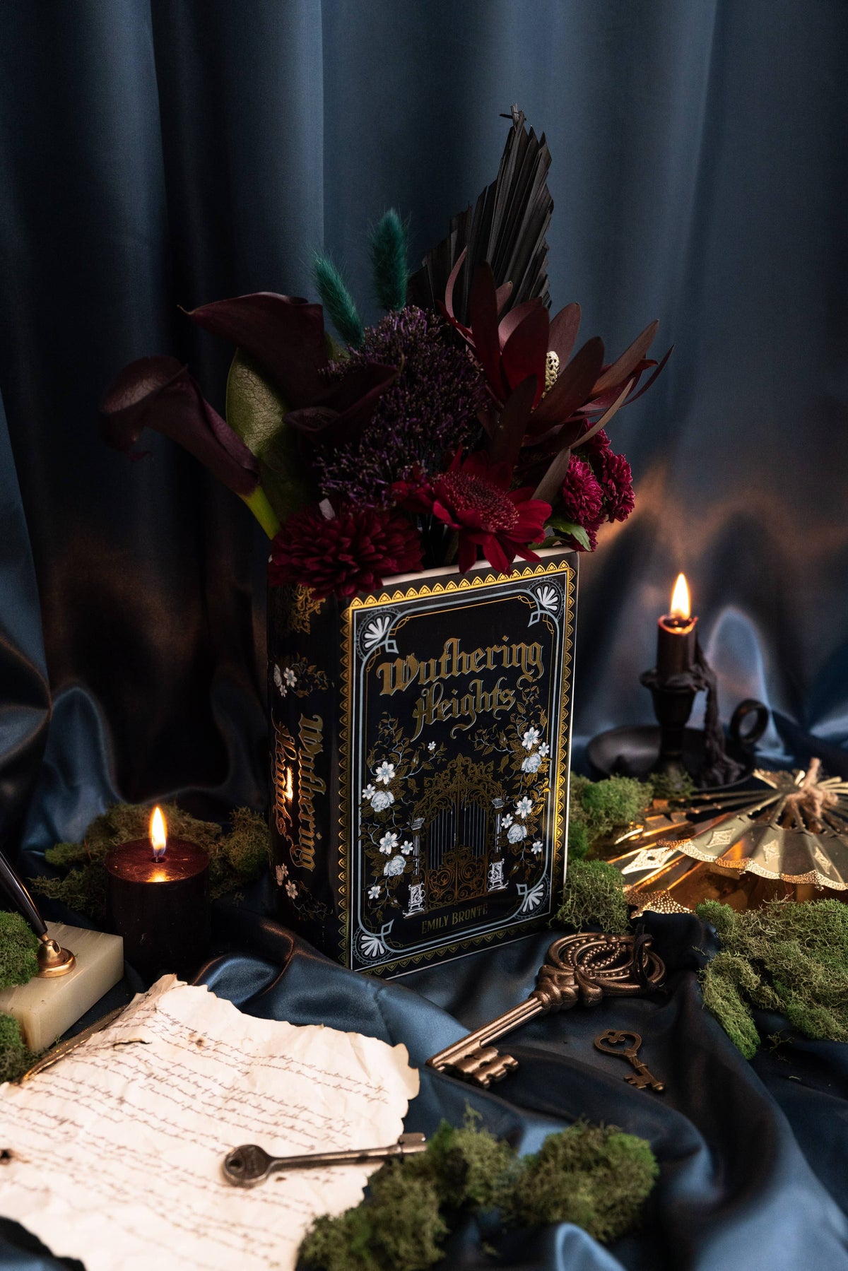 Wuthering Heights Book Vase