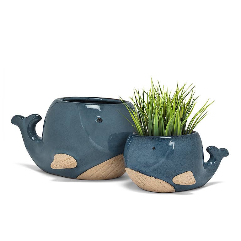 Blue Whale Planter