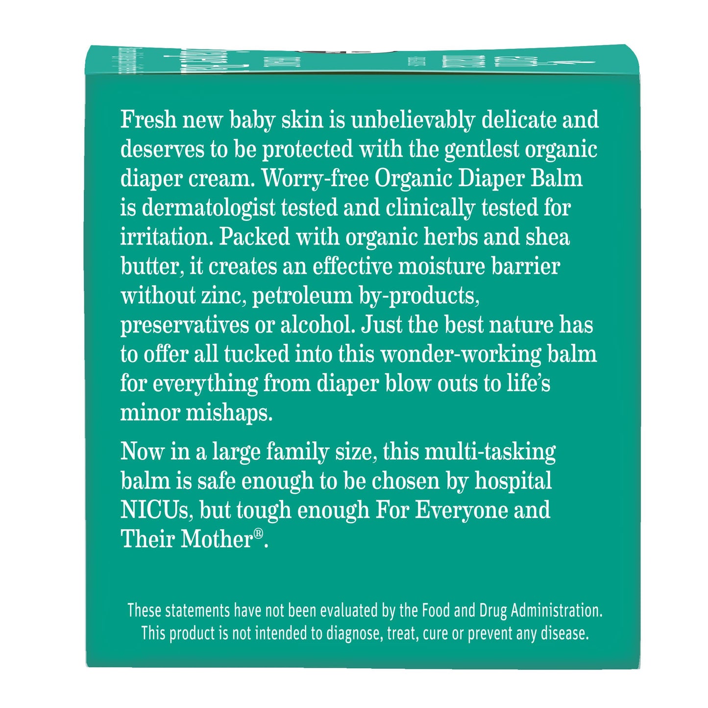 Organic Diaper Balm: 2oz