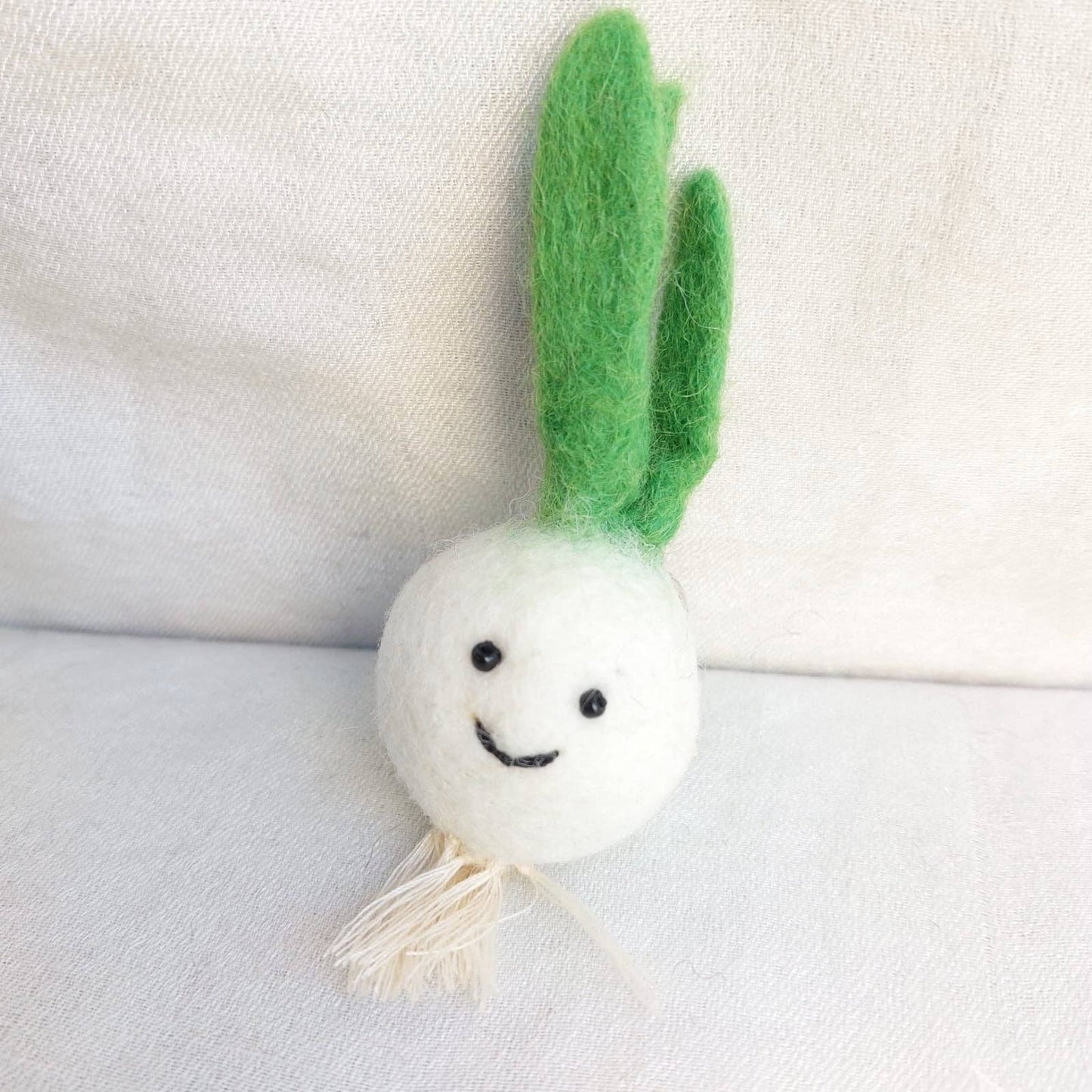 Felt Keychain - Smiley Veggies