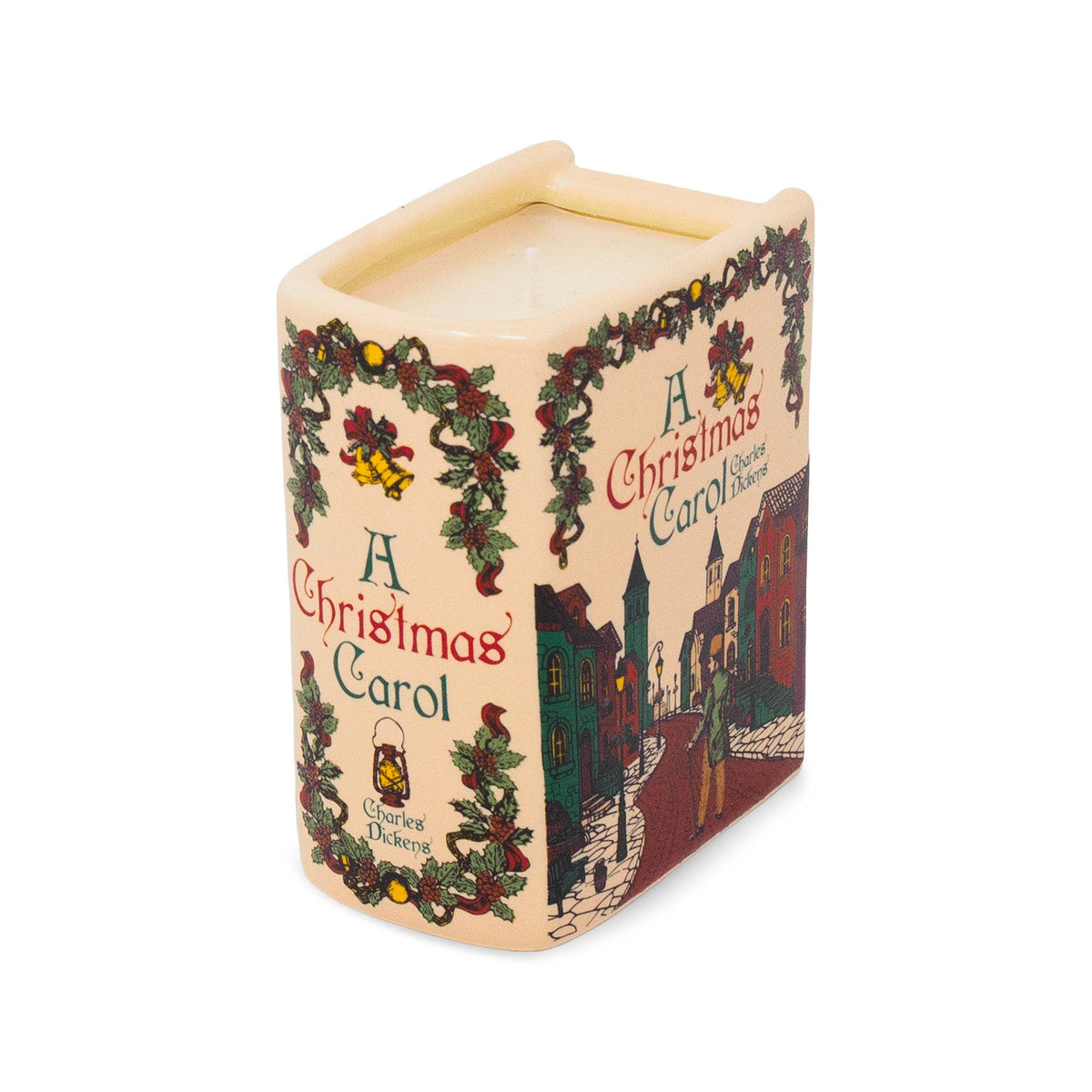 A Christmas Carol Book Candle