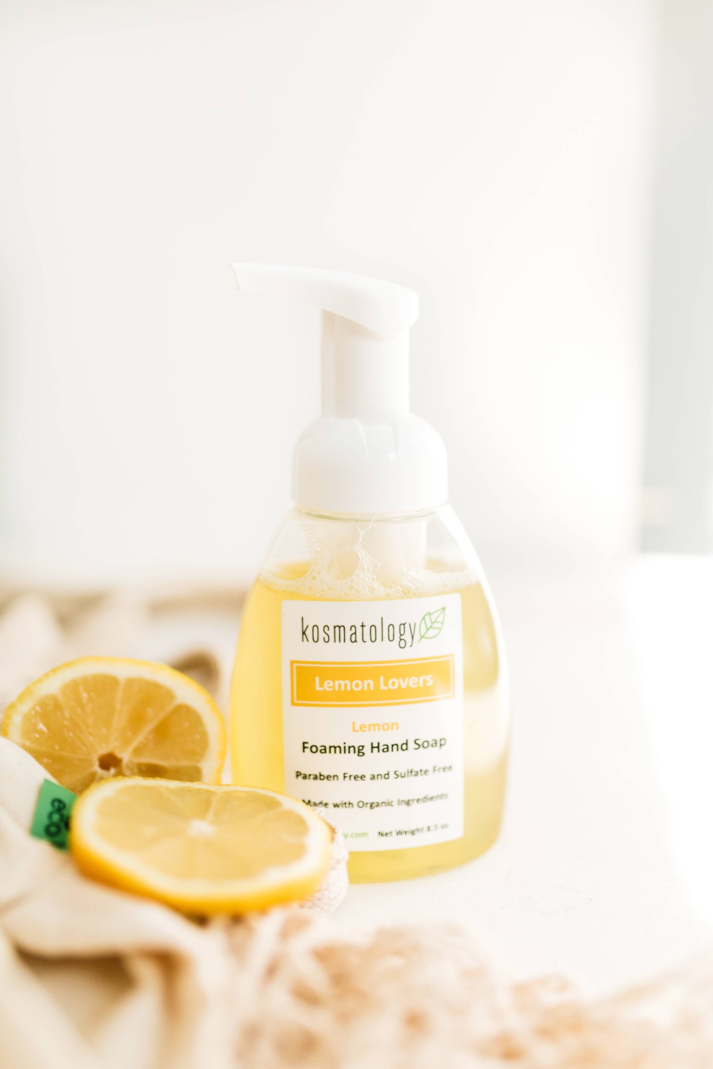 Lemon Foaming Hand Soap | Organic - 8.5 oz