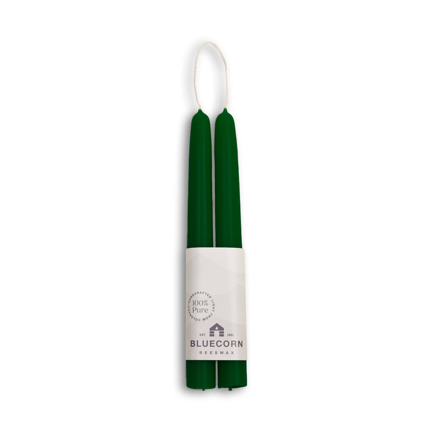 Hand-Dipped Beeswax Candle Red