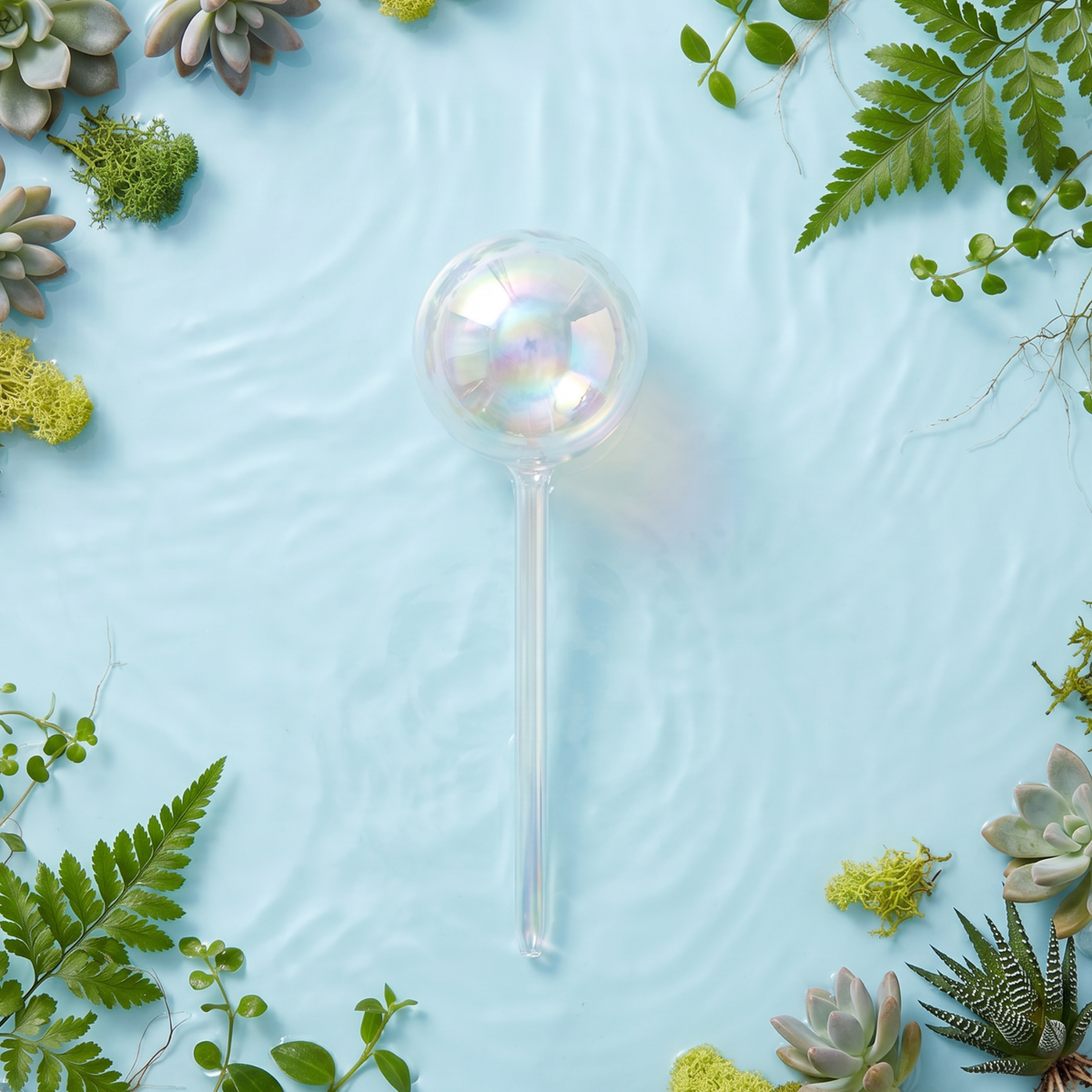 Self-Watering Globe Iridescent