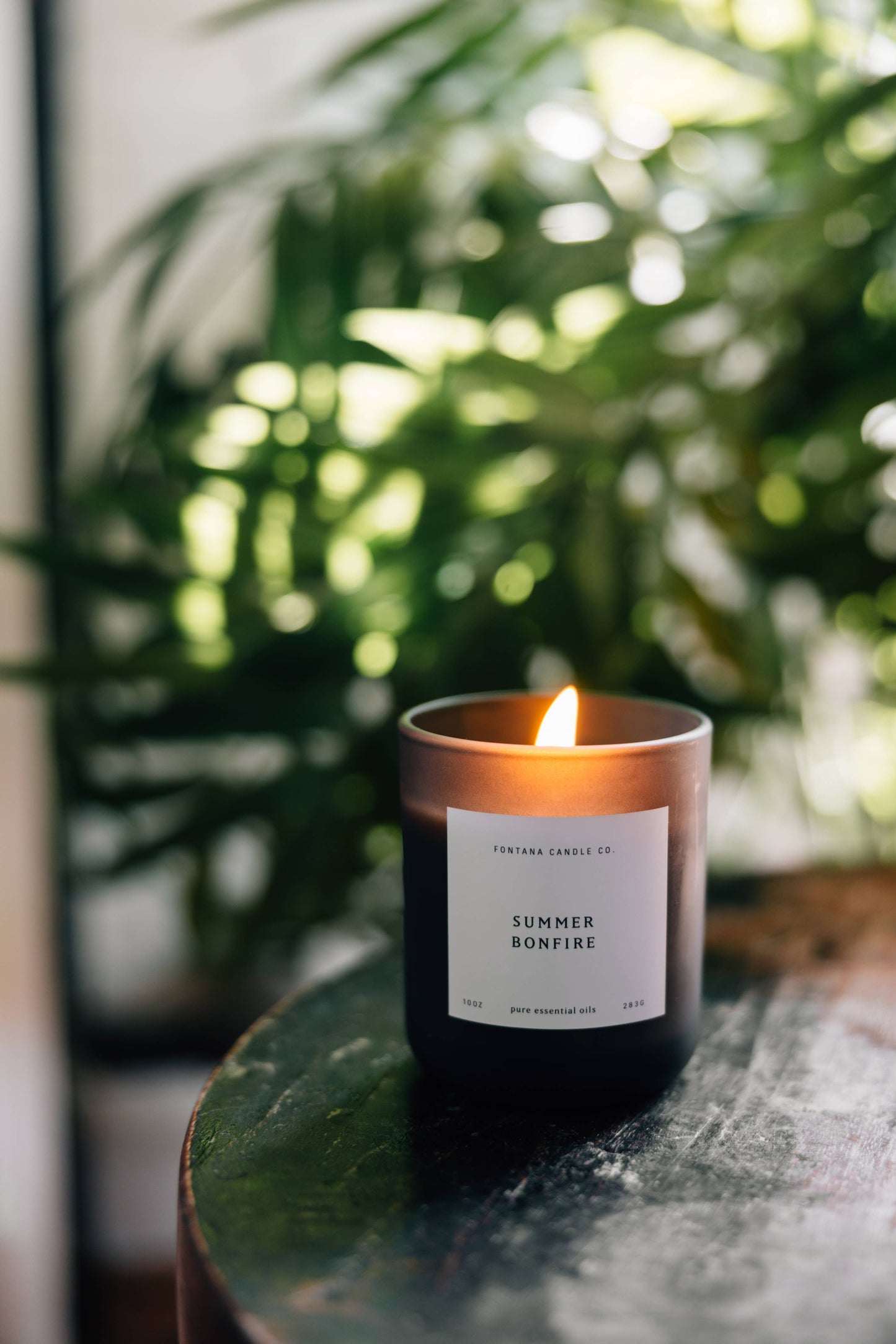 The Luxe Beeswax Essential Oil Natural Candle Collection: Summer Bonfire