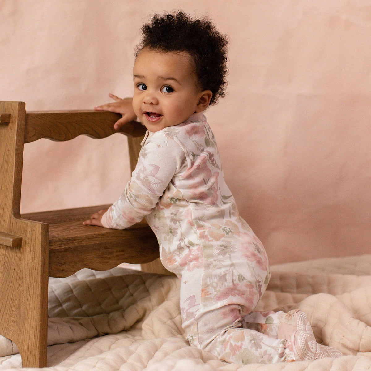 Flower Meadow Organic Cotton Sleep & Play