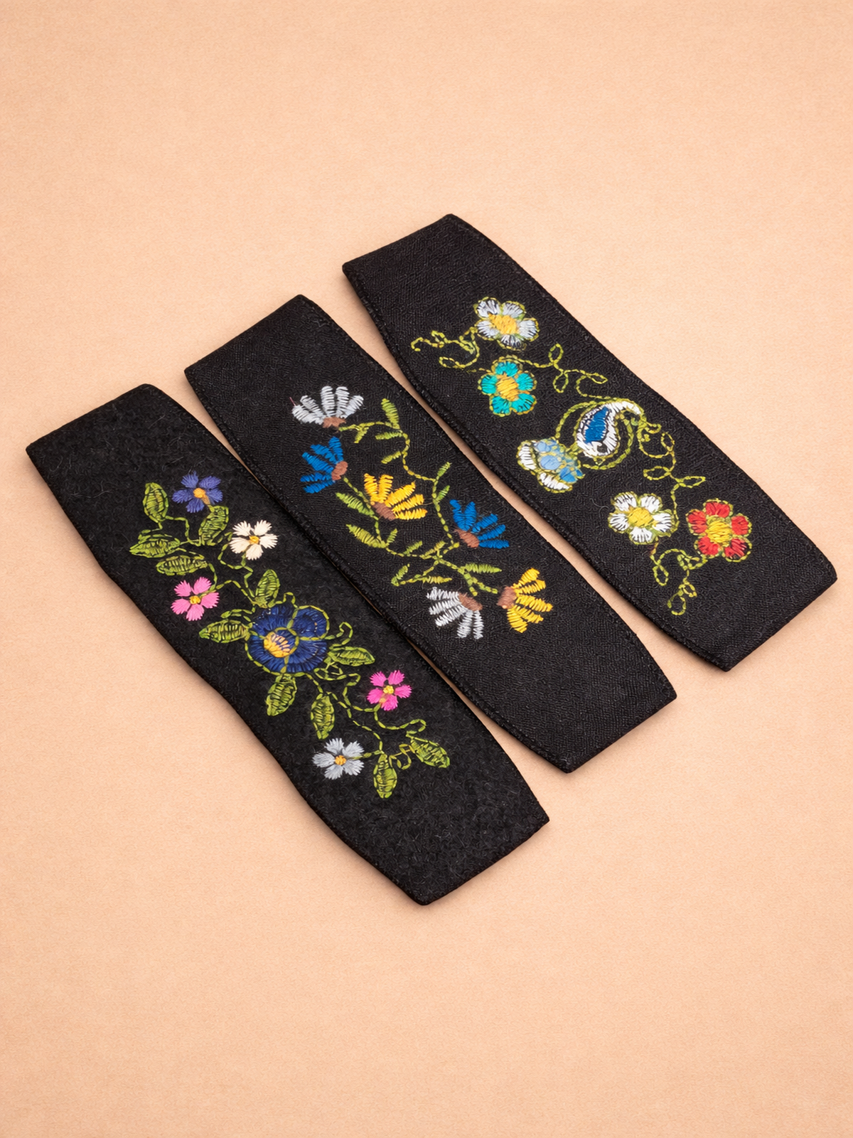 May Alpaca Hair Band | Headband | Embroidered