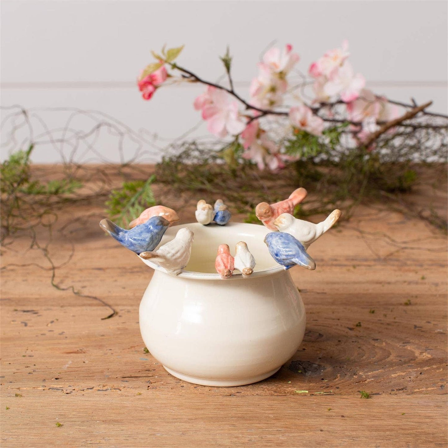 Birds on Rim