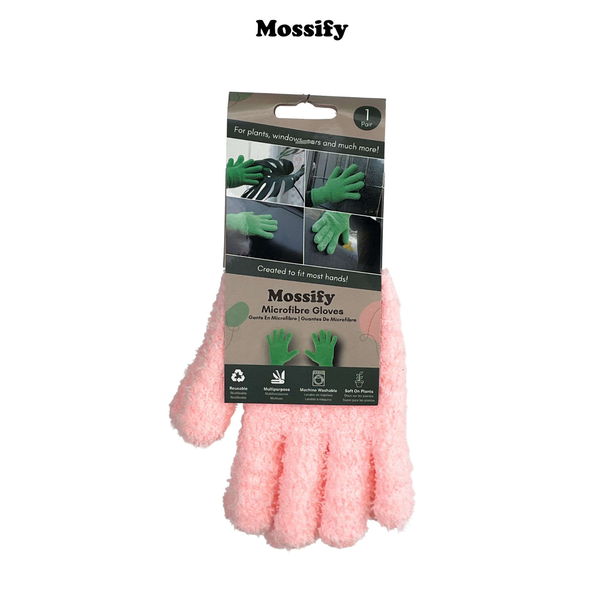 Microfiber Gloves - Leaf-Shining Gloves – The Green House