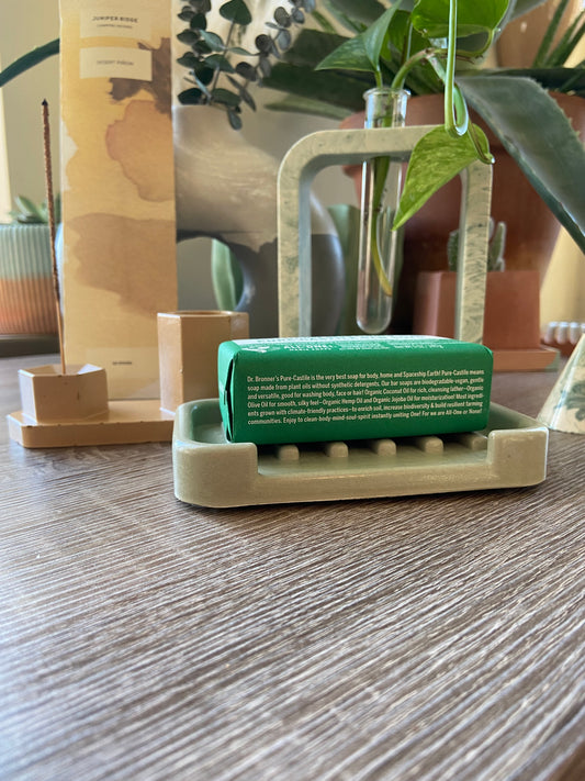 Concrete Bar Soap Dish