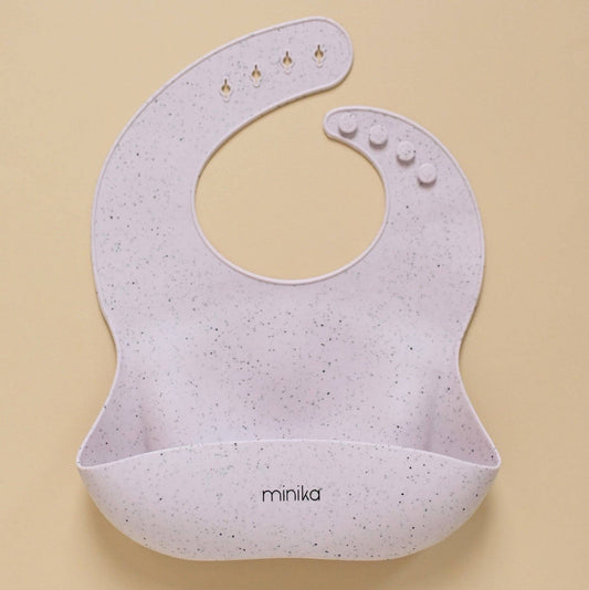 Silicone bib - Lavender