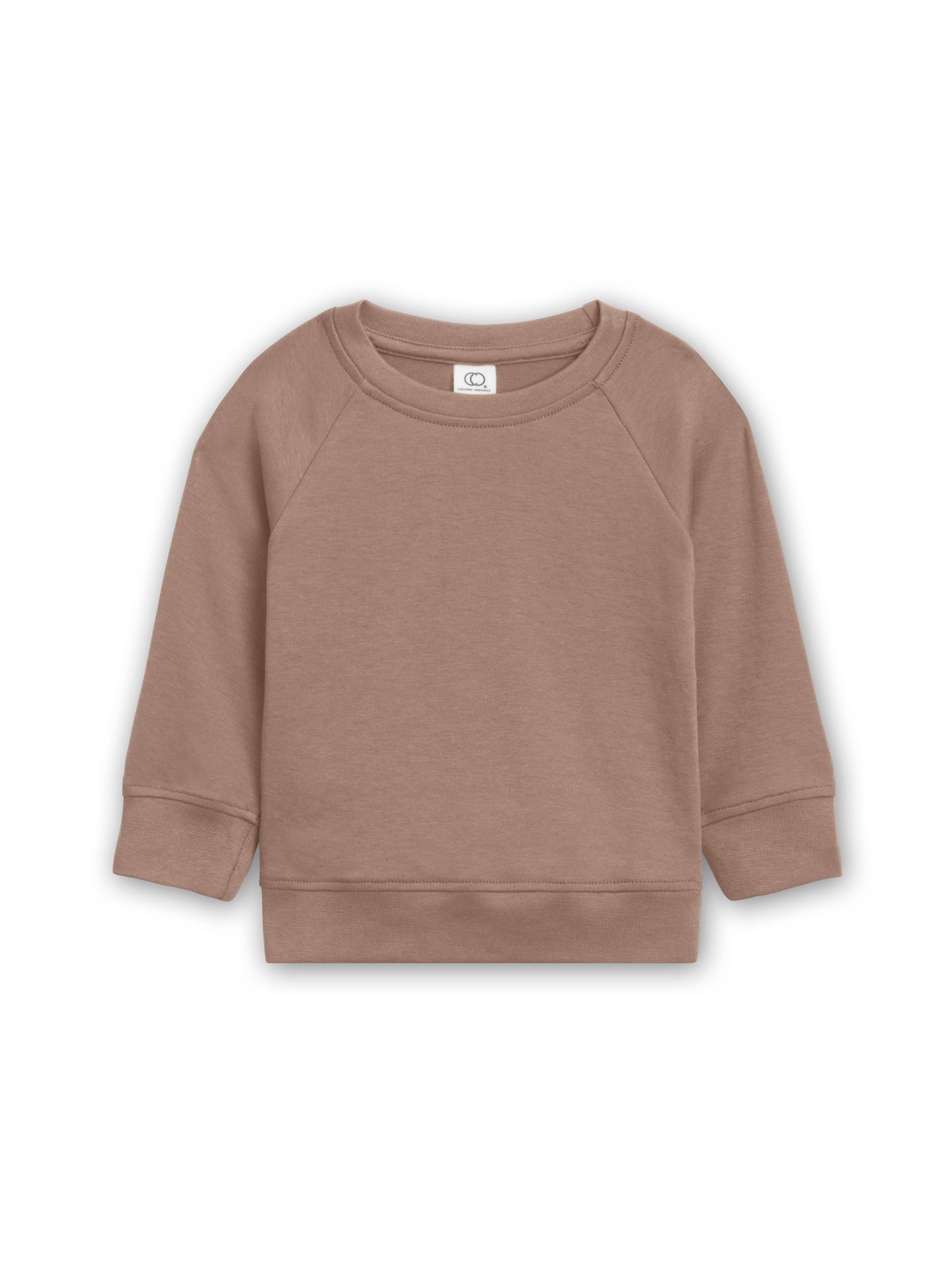 Organic Baby and Kids Portland Pullover - Truffle: 3T