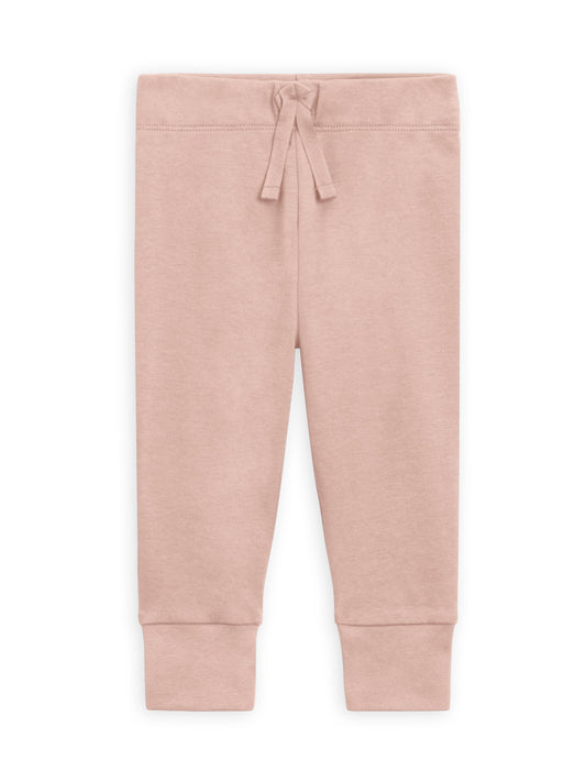 Organic Baby and Kids Cruz Joggers - Blush: 3T