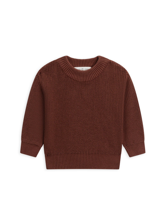 Organic Baby & Kids Dion Sweater Crew - Sumac: 18-24M